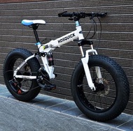 HOSQUICK Folding Fat Tire Bike