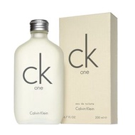 CK Calvin Klein CK One 凱文克萊ONE中性淡香水 EDT 200ml (Barcode : 3607343811798)