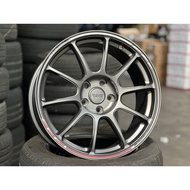 NEW 18X8.5J AOW ZE40 Rim (set of 4) Gunmetal 5X112 for Golf MK6 MK7 MK8 A3 S3 TT W176 W117 W177 W118