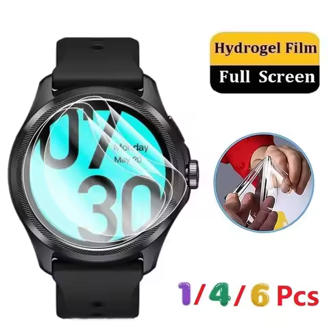 Hydrogel Film For TicWatch Pro 5 3 GPS Ultra 4G Screen Protector Soft Protective Film Not Glass For 