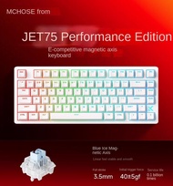 ◐ADMIRABLE◑ MCHOSE Jet75 Magnetic Switch Mechanical Keyboard