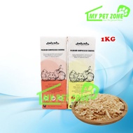 Emily Pets Premium Compressed Wood Shaving / Hamster Chinchilla Small Animals Bedding Flakes 15.5L 1