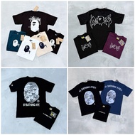 T-shirt premium logo sulam 230gsm