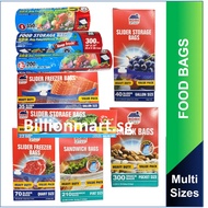Food Storage & Freezer Bag | Slider Bag | Zip Bag for food | Zipper Bag | Food Plastic Bag | Reseabl