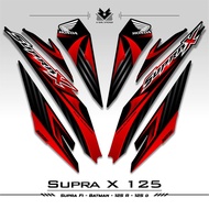 Striping Supra x 125 R Motif 1/Sticker Supra