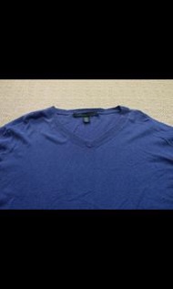 美國時尚品牌 kenneth Cole 藍紫色長袖線衫 CK