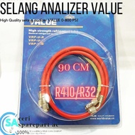 VALUE HOSE MANIFOLD AC R410/R32 @90cm analizer