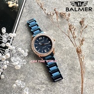 BALMER | 8168L BRG-5 Elegance Sapphire Women's Watch with Fine Crystal and Stainless Steel Bracelet | Official Warranty