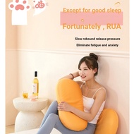 Cross-Border Memory Pillow Cat Belly Pillow Cat Belly Pillow Student Dormitory Cat Cat Belly Single 