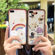 Waterproof Full wrap Phone Case For iPhone 7Plus/8Plus/ip7Plus/ip8Plus Cartoon Back Cover Cover Anti