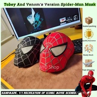 New Spider-Man Headgear| Tobey and Venom's Version  | Handmade Movie-Accurate Mask | Boys' Gift | Hi