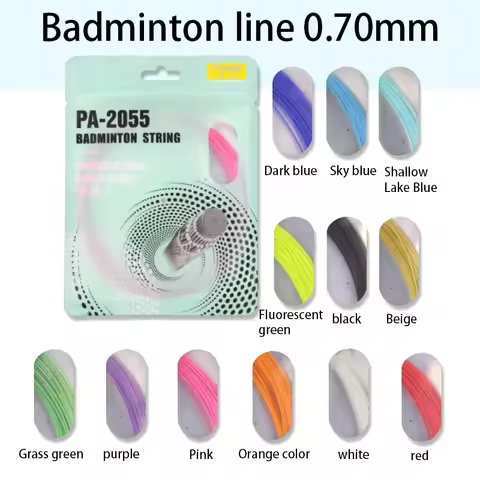 Badminton Strings PA-2055 Badminton Strings High Elasticity Resistance Playing Badminton Racket Stri