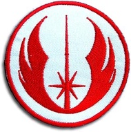 NeatPatch Red Jedi Order Tactical Patch Embroidered Iron on Symbol Emblem Assault Stormtrooper R2D2 