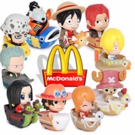 One Piece Series Hankokkuu Nami Shanks Luo McDonalds Mcd Happy Meal Toys