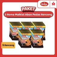 5 Roma Malkist Abon Pedas Renceng