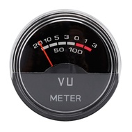 แผง VU Meter บันทึกเสียงแอมป์มิเตอร์วัดระดับเสียงแผง Ac/dc ความแม่นยำสูง VU Meter แอมป์ระดับเสียงใช้