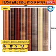 PVC Sheet Sticker Wood Motif PVC Sheet 3 Meters Long Furniture Coating