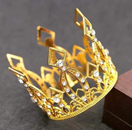 Star Crown Cake Topper Decoration | Princess Crown Cake Decor Kids Birthday Party Star Crown Cake To