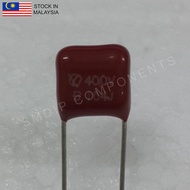 5 PCS 104J 100nF 5% 400V, Mylar Polyester Film Capacitor, Pitch 7mm