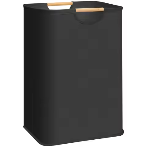 Large Collapsible Laundry Basket Standalone Laundry Hamper for Laundry Rooms Bedrooms Bathrooms And 