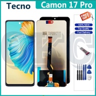 Original LCD For Tecno Camon 17 Pro / CG8 LCD Display Touch Screen Digitizer LCD Replacement Parts