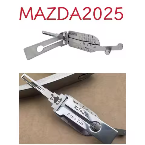 MAZDA2025 lishi Decoder 2IN1 New multi-functional EZ6 EZ260 OPEN Chery JETOUR Lock Locksmith Auto Re