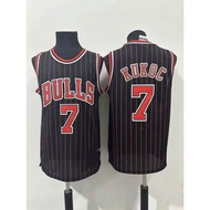 Bulls #7 Kukoc Jersey High quality Embroidery