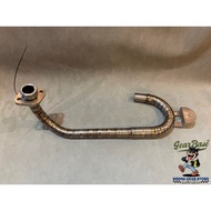 【吉兒基地 Gear Base】YR FACTORY HONDA MONKEY 125 節燒 鈦合金 排氣管 前段 1個 MONKEY 125 節燒鈦合金排氣管前