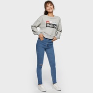 6IXTY8IGHT 68 Seasonal Cartoon Print Sweatshirt - Ladies TP09401