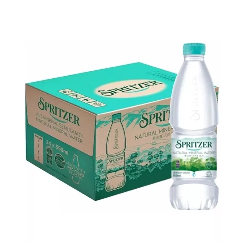 🔥 SPRITZER 24's Natural Mineral Water 550ml