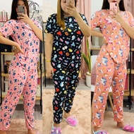 Terno Pajama fashion for adult sleepwear set for women assorted design