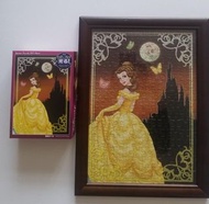 日本版美女與野獸 puzzle 連框架