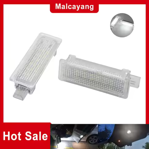 1Pair LED Courtesy Footwell Under Door Light 63316972605 For BMW E60 E87 E70 E90 E92 E63 E65 E85 M3 