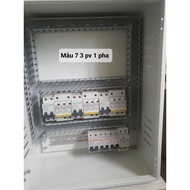 High-end 3PV 1-phase solar electrical cabinet | MCB Merlin Germin + Schneider | Citel lightning prot