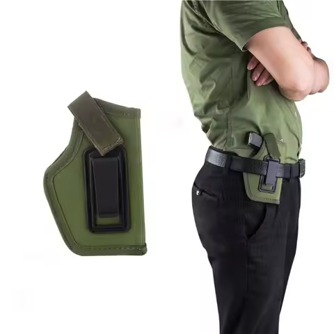 Tactical IWB Nylon Gun Holster Portable Outdoor Gun Holster Accessory Fits M&P Shield 9mm.40.45 Auto