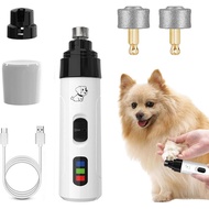 Pengisar Kuku untuk Anjing untuk Kucing Pemangkas Kuku Elektrik USB Boleh Dicas Semula Senyap Tanpa 