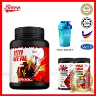 [ Local Ready Stocks + Halal Certified ] Berro Labs Iso Meal Replacement Whey Protein with Oat (2.5l