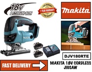 MAKITA DJV180RTE 18V Cordless Jig Saw Set c/w 2 No 18V Batteries and Charger