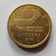 koin 10 cent Andorra 2018 vf