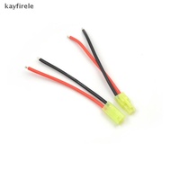 kayfirele 1pair Mini Tamiya Connector Male & Female 2pin Battery wire 16AWG new