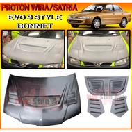 PROTON WIRA SATRIA EVO9 FRONT BONNET (E9) BONET DEPAN FOR SATRIA WIRA LAMPU STANDARD EVO 9 STYLE BON