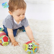 【SPGH】 Soft Cloth Rattle Ball Baby For 0-36 Months Stuffed Baby Play Ball Sensory Toy Hot