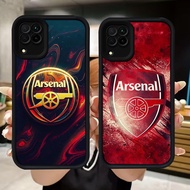 Q125 Arsenal-FC soft Casing for Samsung F04 A04E M04 J7 Pro A12 A06 A07 A22 A04 A05 J2 5GPrime