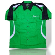 KEMEJA Gocar shirt. driver shirt