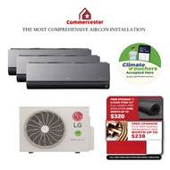 LG ARTCOOL MIRROR R32 INVERTER AIRCON SYSTEM 3 (INSTALLATION INCLUDED FREE UPGRADED MATERIALS)