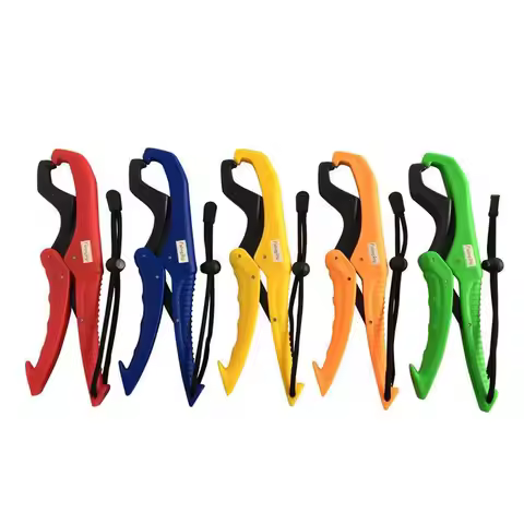 9 inch plastic fishing grip floating Solid Portable Lightweight Easy Use Locking Lip Grip Grabber No