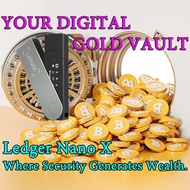 Ledger Nano X Hardware Wallet Bluetooth Crypto Wallet Multi-Chain Multi-Currency Secure Offline Priv
