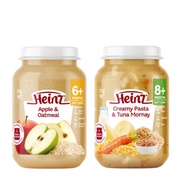 Heinz Jars Apple Oatmeal &amp; Creamy Tuna Mornay 170g Baby Food Delightful Flavors Nourishing Delicious Meal