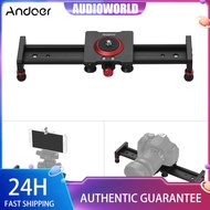 ♢Andoer 30cm/12inch Aluminum Alloy Camera Track Slider Video Stabilizer Rail for DSLR Camera Camcord