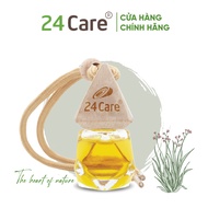 [TÙY CHỌN MÙI 7ML ] Lọ treo xe tinh dầu Sả Chanh 24care - treo ô tô treo quạt treo máy lạnh thanh lọ